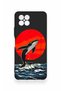 Omix X600 Compatible Red Sun Whale Patterned Silicone Case - 2