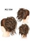 Messy Cocktail Bun hair bun hair bang hair extension elastic hair ban Hair Piece Hair Tousled Updo Hair Extensions Hairpiece Synthetic Hair Extensions Scrunchies Hairpiece for Women