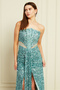 Luna Payetli Maxi Elbise - 6