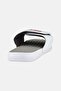 Men Detroit Pistons Bar Logo Slip On Slides, White - 3