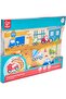 Construction Vehicles Peg Puzzle, 9 Pieces - 6