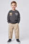 Boy's Sweat T-Shirt Long Sleeve T-Shirt - 3