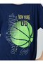 Boys Cotton Basketball Print T-Shirt and Shorts Set - 3