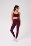 Aero model high waist push up flexible women's sports leggings with drawstring detail - 3