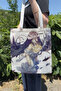 Overlord V4 Summer Winter Double Sided Canvas Print Tote Bag Anime Bag
