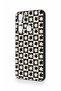 Infinix Hot 20I Compatible Flower Motif Checkered Pattern Silicone Case - 4