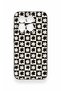 Mi 15t 5g Compatible Floral Motif Checkered Pattern Silicone Case - 2