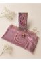 Prayer cover (with lace), stone zikirmatik and 99 glass beads rosary.