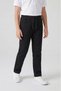 Boys' Black Ribbed Waist Canvas School Pants Primary School Middle School Pocketed School and Daily Use - 3