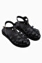 Jemila Black Caged Women's Sandals - 3