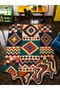 Sdt Mixed Patterned Modern Woven Base Decorative Carpet Sdtamor1326 - 2