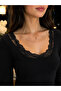 Women's Lace Long Sleeve Blush - 2