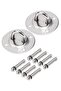 2Pcs Heavy Duty Stainless Steel Anchor Ceiling Hook