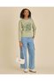 Senior Girls Blue Lyocell Cargo Pocket Jeans - 5