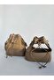 Vlt Drawstring Shoulder Bag Kit - Beige