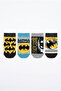 Licensed Batman 4-Pack Boys Booties Socks Cotton Socks Daily Socks Gift Socks Superhero Socks School Socks Bm22852