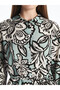 Two Mt Shop Quality Patterned Oversize Women's Shirt Tunic - 3