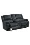 أريكة DBL Rec Loveseat مع كونسول - 6