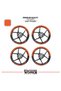Yamaha Yzf-R7 Wheel Rim Strip – Half Rim Cover & Yzf-R7 Lettering Sticker Set - 2