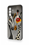 Samsung A17 Compatible Zebra and Giraffe Patterned Silicone Case - 4