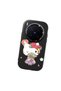 Vivo X300 Pro Compatible Case Camera Protector Black Silicone Couple Phone Case Kitty Pattern - 3