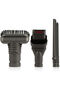Replacement brush head kit, flexible nozzle, and extension hose adapter for Dyson V6 DC35/45/52/58/dx901 (8-in-1 kit) - 4