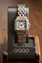 Frigg Gold-Silver Women's Wristwatch