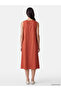 Original Oval Neck A-Line Dress - 4