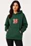 Hugs Printed Hooded 2 Thread Raster Sweatshirt