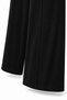 Ribbed Straight Trousers with Modal - 4