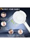 Shower High-Pressure Handheld Showerhead Hard Water High Pressure 5 Spray Mod - 5