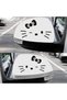 2-Piece Rear View Mirror Smiley Face Rear View Mirror Vehicle, Car, Auto, Motorcycle, Helmet, Laptop, Glass Sticker 13 X 8 cm