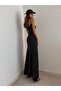 Women's Rope Strap Round Neck Long Sandy Dress - 3