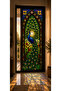 Stained Glass Pattern Transparent Glass Film - 3
