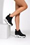 Women's Wedge-Heeled Sneakers [10] cm - 3