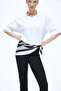 Capri trousers with scarf - 3