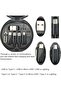 Multifunctional USB Data Cable Set, Storage Box with Multi USB Charging Adapter Cable Kit Micro USB - 4