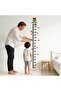 3D DIY Acrylic Height Growth Chart Wall Sticker for Kids Room, Door Decor with Heart Design, 0-160cm Measurement Scale - 2