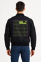 Front Back Bomber Jacket - Black