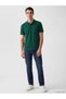 Peak New Season Green Polo Collar Pique Men's T-Shirt - 3
