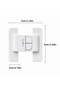4 Pieces of Refrigerator Drawer and Cabinet Door Child Locks |   Adhesive Security Lock - 4