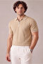 Men's Half Zipper Premium Polo Collar T-Shirt - 4