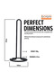 Beram Tissue Stand, Vertical Aesthetic Tissue Holder - 7