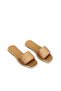 Women's Flat Slippers Tan Daily Knitted New Season M500 - 8