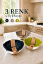3 Lt Bowl Strainer Fruit and Vegetable Washing Bowl Set of 2 Practical Kitchen Strainer - 5