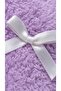 Women's Plush Home Slippers with Fabric Soles, Soft Furry, with Bow, Suitable for Foot Size 26.5 - 27.5 - 4