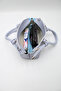 Women's Knot Handle, Ring Detail, Inner Pocket, Zippered Hand, Arm and Shoulder Bag - 6