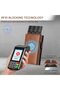 【ترقية】حافظة مزودة بحماية RFID، محفظة من الجلد الأصلي قابلة للطي مع جيب للأوراق النقدية، حامل بطاقة الهوية