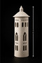 Dekoratif Mum Üstü Biblo - 25 cm - 6