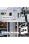 Outdoor plates, solar-powered, custom numbers, modern design, residential courtyard street wall-mounted. - 2